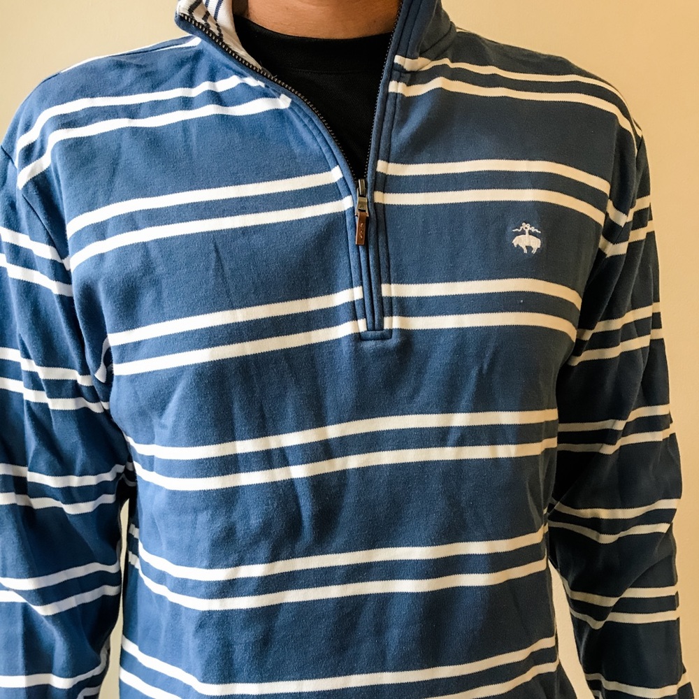 Brook’s Brothers Men’s Nautical Half Zip